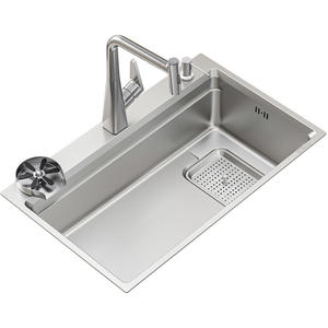 Fregadero de Cocina Grande de Acero Inoxidable 304, de Una Sola Pieza, para Instalar Bajo Encimera, con Superficie de Partículas Nano 3D, Duradero y de Alta Calidad - Product Image 2