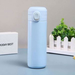 Minimalist Stainless Steel Vacuum Tumbler Double Wall Insulated Travel <b>Bottle</b> With Gift Box White - Product Image 3