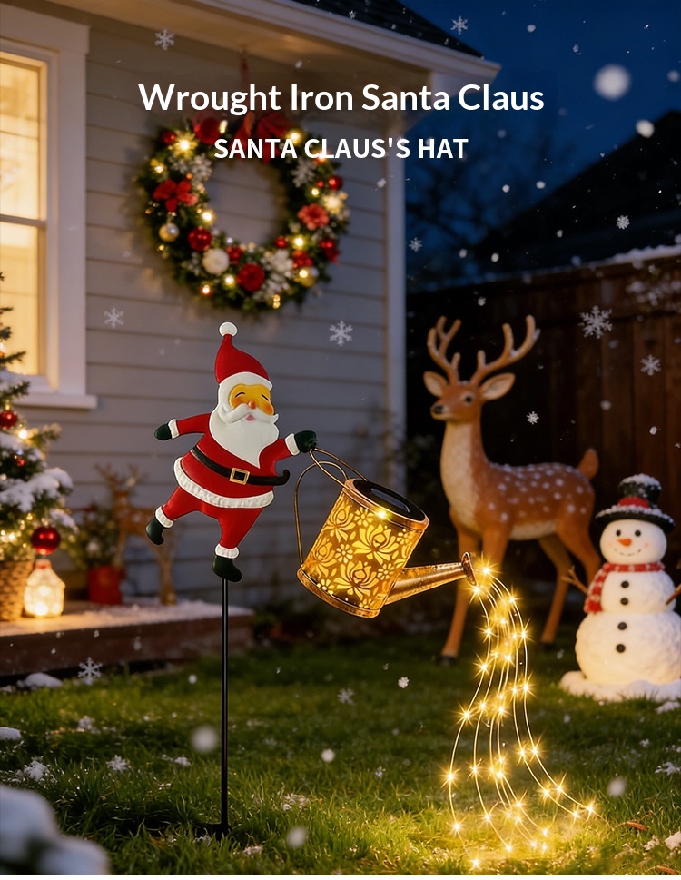 Warm White  : Snow man Watering
