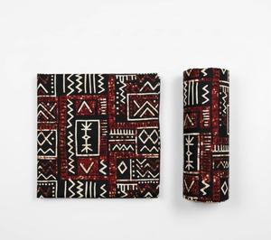 Tissu Pagne Traditionnel Malien pour Femme, Motif Audacieux, Imprimé Wax, Teinture Naturelle, Doux pour la Peau, Idéal pour Blouse et Jupe Enveloppante - Product Image 5