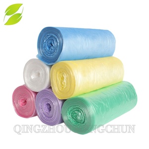HC Star <b>Sealing</b> T Shirt Trash <b>Bag</b> Custom Eight-Fold HDPE Vest Garbage <b>Bag</b> Roll PE Plastic Bottom Gusset <b>Bag</b> for Supermarket Use - Product Image 3