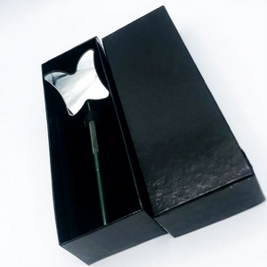 Green Butterfly Lash Extension <b>Mirror</b> Card Box Accessories <b>Makeup</b> Tool Eyelash with Black Card Box Packing - Product Image 3