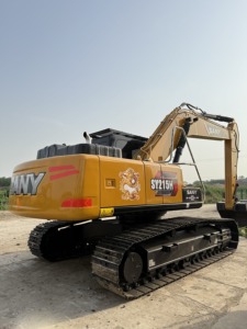 Excavadora de cadenas Sany SY215H, máquina de excavación hidráulica con motor Cummins, 2024, 20 toneladas, cilindro HYDAC, 123kW, cucharón de 1.2m, usada. - Product Image 3
