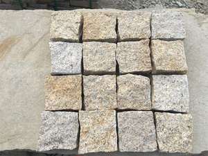 Pavimento cuadrado pequeño para jardín, piedra natural G682, gran oferta - Product Image 3