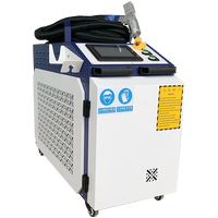 Machine de nettoyage laser à impulsions portable circulaire 1500W 3000W