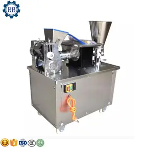 Tam otomatik hamur makinesi gyoza empanada samosa yapma jamaika patty makinesi et pasta samosa katlama makinesi