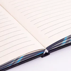 Cuaderno de tapa dura personalizado promocional al por mayor de fábrica tamaño A5 con logotipo planificador diario cuadernos