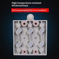 Interrupteur de protection Chint Type Couteau HD11-100A/38 Triphasé Quatre Fils Unipolaire 380V pour Utilisation Solaire Photovoltaïque Plastique/Cuivre