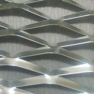 אלומיניום דקורטיבי תיל מרוחב רשת יהלום חור יהלום צורה מחורר טכניקה ריתוך עיבוד אבקה מצופה - Product Image 5