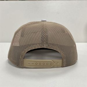 Gorra Trucker Personalizada de Alta Calidad con 5 Paneles, Parche Bordado con Logotipo, Malla y Cierre a Presión, Gorras de Algodón de Dos Tonos, Gorras Trucker al por Mayor - Product Image 6