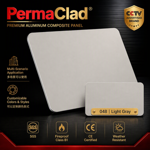 Panel Compuesto de Aluminio de Alta Resistencia de 4 mm <span class=keywords><strong>para</strong></span> la Construcción de Instalaciones Portuarias y Revestimiento de Paredes Exteriores de Astilleros PermaClad - Product Image 2