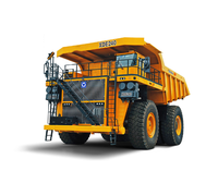 Camion à benne basculante minier de marque supérieure, neuf, 1865 kw, double essieu, camion à benne basculante rigide, XDE240, 172000 kg, de haute qualité, en stock