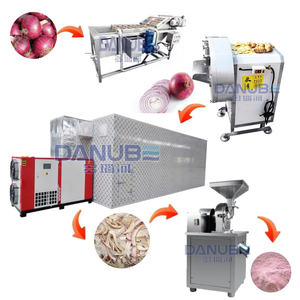 Commercial Vegetable <b>Washer</b> and Dryer Dry Onion Powder Making Machine Onion Drying Line - Product Image 1