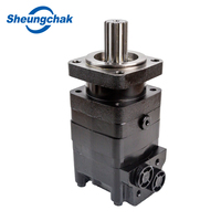 Moteur hydraulique OMS160 à faible vitesse et couple élevé, vanne à disque, connexion en série parallèle, foresterie, OEM