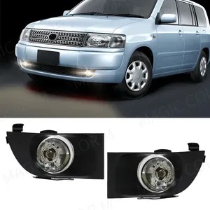 For Toyota Probox 2003 2004 2005 2006 Car Fog Lamps Front Bumper Driving Light Halogen LED Headlight Waterproof 12V Accessories