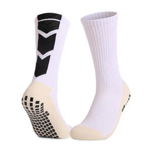 Wholesale Custom <b>Grip</b> <b>Socks</b> Mens Crew Football <b>Socks</b> Anti Slip Terry Cushion Sole Breathable Basketball Running Sports <b>Socks</b> - Product Image 5