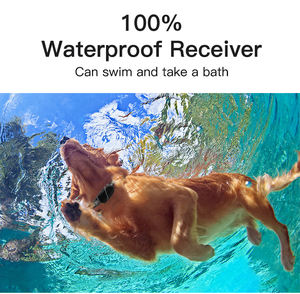 Pet Produkte Sicher Trainer Outdoor Fernbedienung Fernbedienung Vibration Ausbildung Hund Antibell Kragen mit <span class=keywords><strong>Long</strong></span> <span class=keywords><strong>Range</strong></span> - Product Image 5