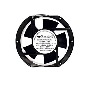 Ventilateur rotatif San-Hsieh FP-108EX-S1-S 220V 38W, ventilateur de refroidissement industriel axial fabriqué à Taïwan - Product Image 1