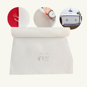 Tissu en toile 100% polyester imperméable, poids moyen, résistant à l'abrasion, coupe-vent, protection <span class=keywords><strong>UV</strong></span>, durable pour tentes d'extérieur - Product Image 3