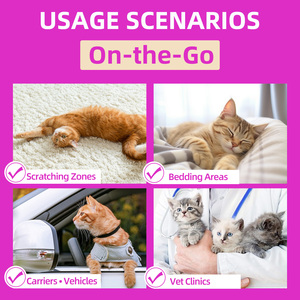 60 mililit của dung dịch xịt an thần cho mèo, một chất khử mùi được sử dụng để giảm lo âu và căng thẳng ở mèo. - Product Image 5