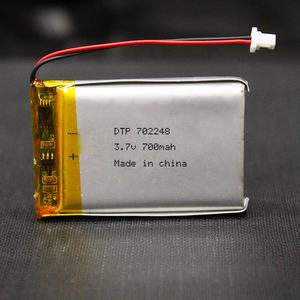 중국 제조업체 인증 3.7V Lipo 배터리 DTP702248 700 마 리 이온 3.7v 리튬 배터리 제조업체 - Product Image 5