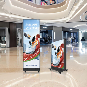 Afficheur LED pliable, machine publicitaire numérique, cadre personnalisé, haute luminosité, gestion à distance, utilisation en intérieur - Product Image 4