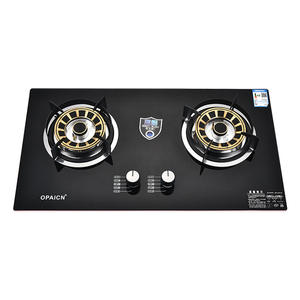 <span class=keywords><strong>Estufa</strong></span> de Gas Doméstica de Doble Quemador Tipo Mandarín, <span class=keywords><strong>Estufa</strong></span> de GLP de Doble Horno con Vidrio Templado y Diseño de Doble Dragón, de Alta Temperatura - Product Image 5