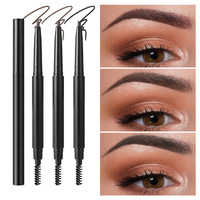 Crayon de remplissage pour sourcils et barbe pour hommes, marque privée, longue tenue, effet naturel