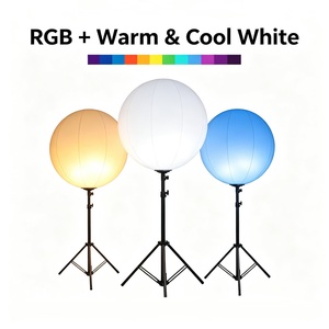 Projecteur LED Ballon 100W 200W RGBW CCT pour Événements, Décoration Colorée, Éclairage de Beauté pour la Photographie – Direct Usine - Product Image 3