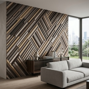 Tubos Cuadrados de WPC Coextruido de Segunda Generación, Impermeables, Anti-Tieras, con Vetas de Madera, Huecos, para Decoración de Villas, Estilo Europeo y <span class=keywords><strong>Mexicano</strong></span> - Product Image 2