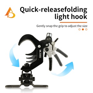 Gancho Profesional para Iluminación de Escenario, de 45mm a 60mm, Abrazadera Móvil para Luces de Escenario, Venta al Por Mayor - Product Image 6
