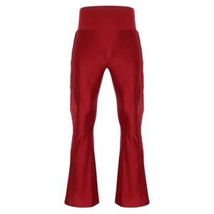 Pantalon évasé à pompons pour hommes Pantalon vintage à fond cloche pour danse scène performance Disco thème fête Raves <span class=keywords><strong>Club</strong></span> Cha-Cha <span class=keywords><strong>Tango</strong></span> - Product Image 5