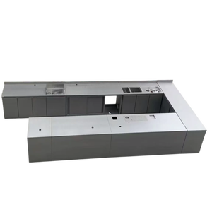 Commercial Food Grade Stainless Steel Coffee Milk Tea Shop Equipment Undercounter Bar Counter Front <b>Desk</b> Customizable Size Easy - Product Image 5