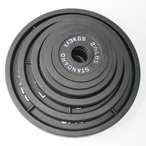 Plaque d'haltères en fonte de vente d'usine Plaques de poids d'entraînement physique Plaque de poids olimpic - Product Image 6