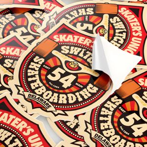 Custom Personalized Logo Adhesive <strong>Sticker</strong> <strong>Vinyl</strong> PVC <strong>Letter</strong> Die Cut <strong>Stickers</strong> for Promotion - Product Image 5