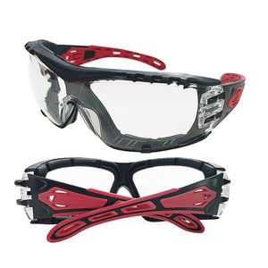 多機能安全メガネアンチフォグフルフレームクリアPCファッショナブルなナイロンアイウェアプロテクション - Product Image 1