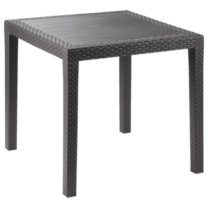 TAVOLO 'KING' 79x79x72h Accesorio Exterior en Color Antracita - Product Image 1