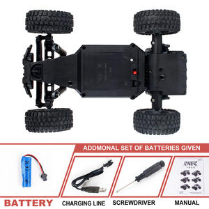 Coche RC AiJH 1:18, 15 KM/H, Todoterreno, Coche RC <span class=keywords><strong>de</strong></span> Alta Velocidad con Luces, Escalada, 2.4 GHz, Camioneta - Product Image 3