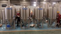 Fermenteur/Réservoir de stockage en acier inoxydable pour unitanks de bière avec pierre de carbonatation