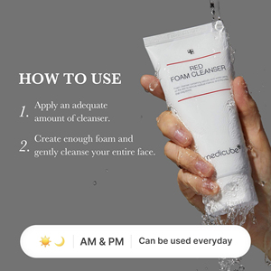 Nettoyant en <span class=keywords><strong>gel</strong></span> moussant rouge – Nettoyage en profondeur, contrôle du sébum et traitement de l'acné, élimination du sébum et contrôle des impuretés - Product Image 5