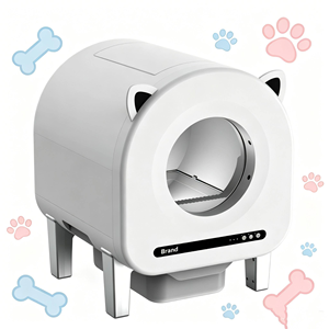 Bac à litière pour chat robotisé, Katzentoilette, ouverture supérieure, XXL, faible bruit, bac à litière électrique pour chat, utilisation en intérieur - Product Image 1