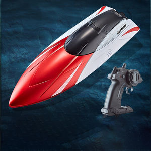 Bateau de hors-bord télécommandé à grande vitesse radiocommande électrique modèle de bateau de jouet d'eau de garçon électrique à grande vitesse - Product Image 4