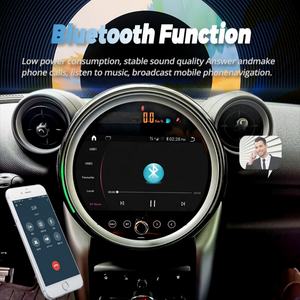 Radio para Auto con Carplay, DSP, Red 4G LTE, Android 12, Pantalla Autoradio para MINI COUNTRYMAN R60 R54 MINI COOPER, Navegación GPS - Product Image 5