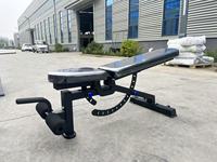 Banc de musculation multifonctionnel réglable ZY Commercial, robuste, pour entraînement de force professionnel en salle de sport
