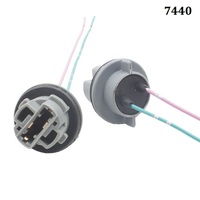 Adaptateur de prise de douille pour ampoules LED de voiture, faisceau de câblage, connecteur P21W 7528 1156 1157 BA15S BAY15D BAU15S 7440 7443 T20