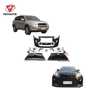 Kit carrosserie modifié, pare-chocs pour <span class=keywords><strong>TOYOTA</strong></span> <span class=keywords><strong>RAV4</strong></span> 2009 2010 2011 <span class=keywords><strong>2012</strong></span>, conversion style LEXUS - Product Image 3