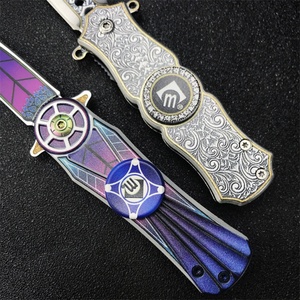 Couteau de poche pour femme, design moderne, économique, multicolore, petits couteaux colorés - Product Image 4