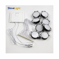 Produit phare : Ensemble d'éclairage LED intelligent à capteur tactile pour miroir, DC12V 2A 24W, réglable, garantie 2 ans, pour miroirs de 1 à 5 mm d'épaisseur