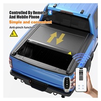 Couverture de benne à enroulement rétractable pour pick-up compatible avec Hilux 2005 à 2024