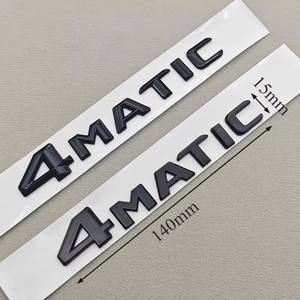 Nouvelle marque 3D ABS Chrome 4MATIC autocollants de Logo de voiture pour <span class=keywords><strong>Mercedes</strong></span> C63 C200L insignes d'emblème de <span class=keywords><strong>coffre</strong></span> arrière nouveau 3D ABS Chrome <span class=keywords><strong>coffre</strong></span> arrière - Product Image 4